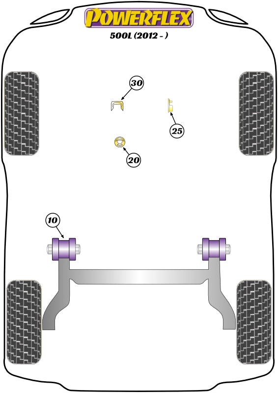 Upper Gearbox Mount Insert (Diesel)