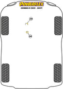 Lower Rear Engine Mount Insert