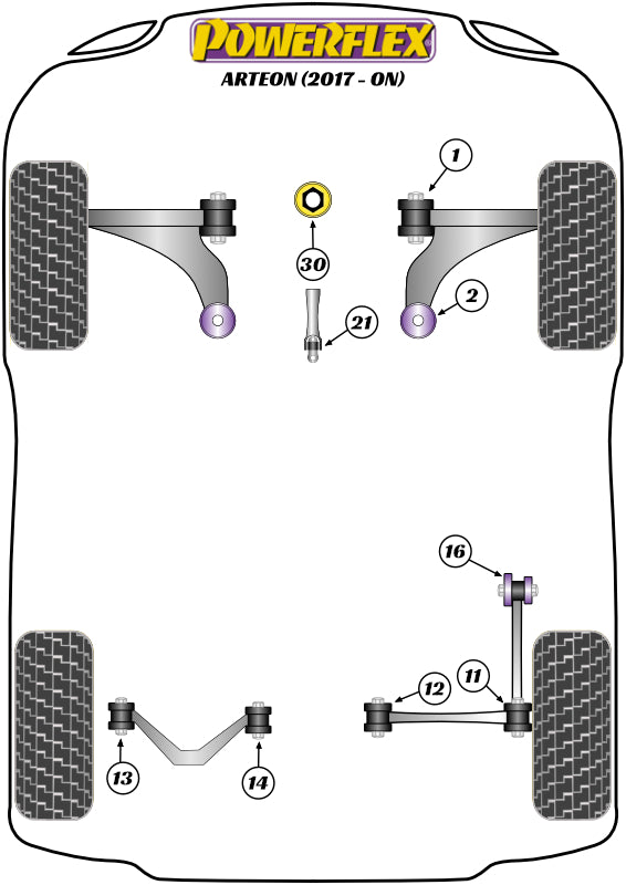 Rear Subframe Rear Mounting Bush
