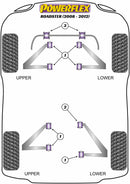 Front and Rear Wishbone Bush