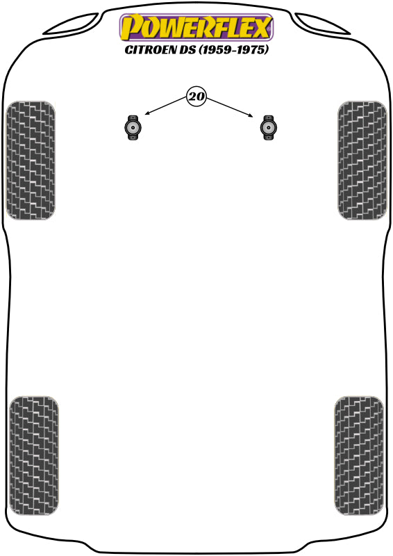 Citroen Rear Bump Stop Kit