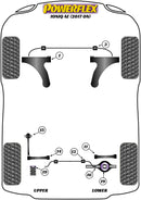 Rear Lower Front Control Arm Bush