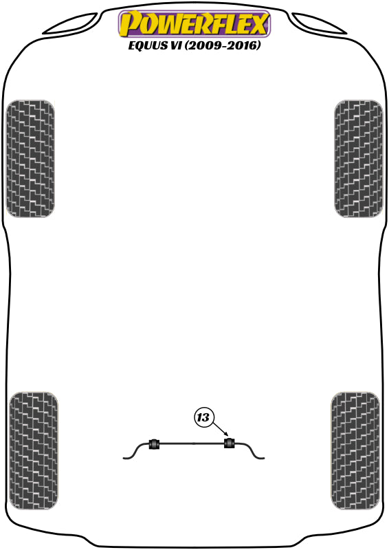 Rear Anti Roll Bar Bush 15mm