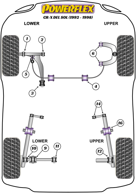 Honda Anti Roll Bar Link Bush