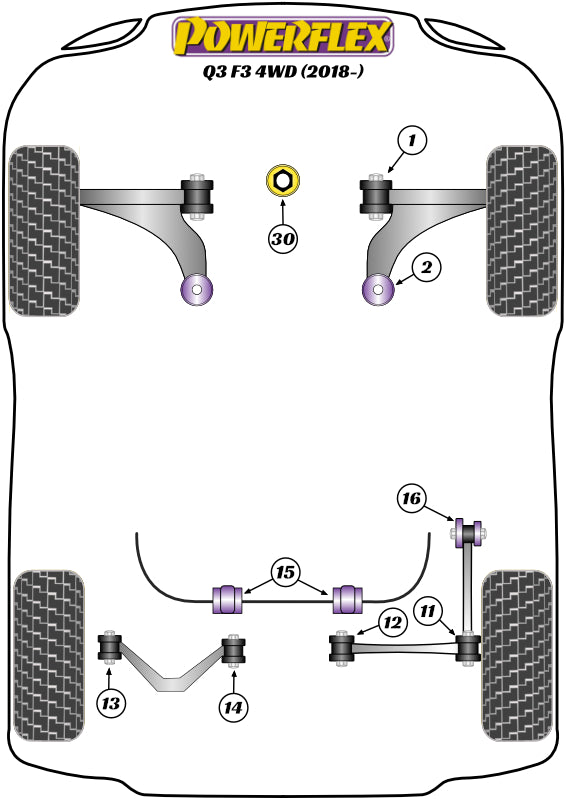 Rear Subframe Rear Mounting Bush