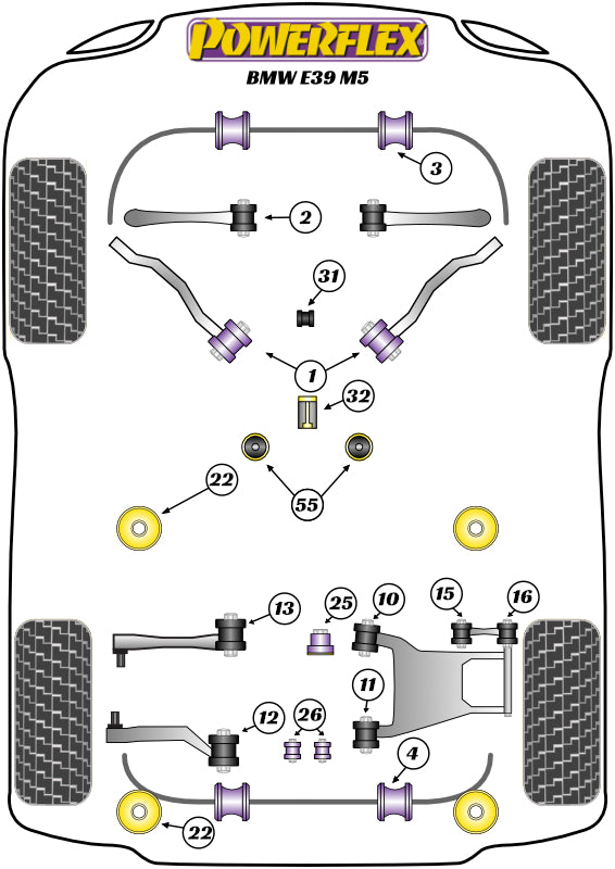BMW Rear Toe Adjust Inner Bush
