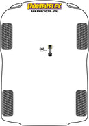 Renault Lower Torque Mount, Fast Road/Track