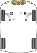 Front Arm Rear Bush Caster Offset