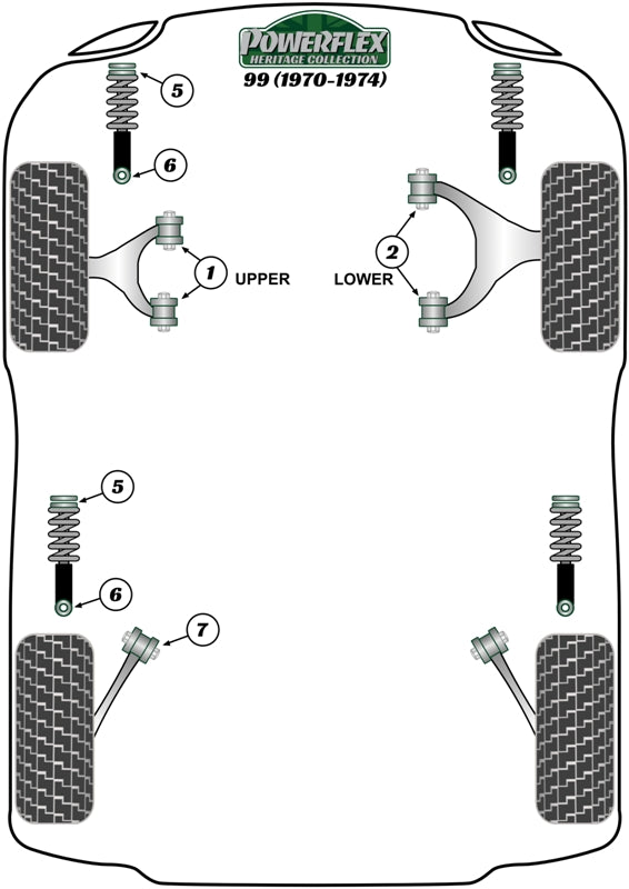 Saab Rear Shock Top Mount