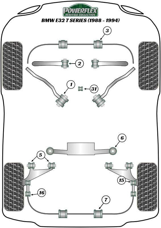 BMW Rear Beam Mount Bush