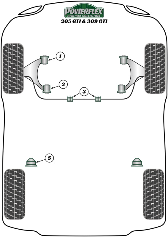 Peugeot Anti Roll Bar Bush 22mm