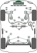 Rear Lower Engine Mount Insert, Diesel