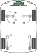 Ford Escort Leaf Spring Mount Rear