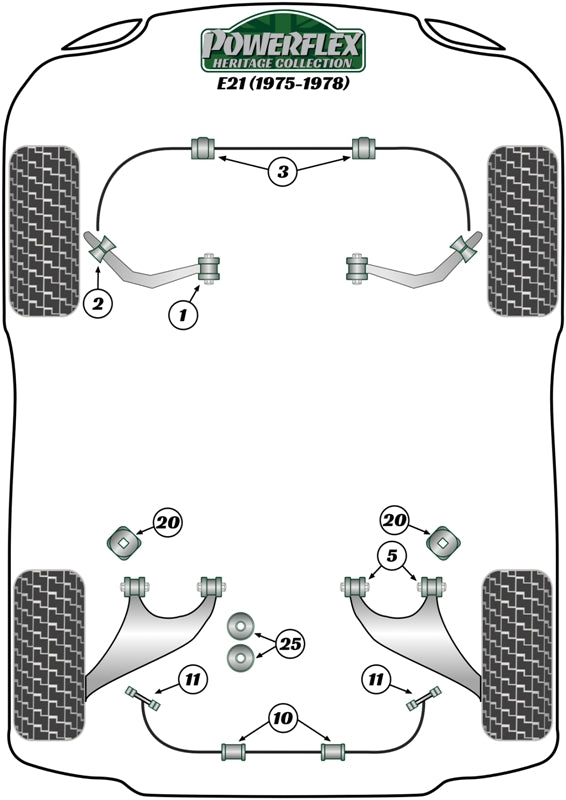 BMW Rear Trailing Arm Bush Adjustable