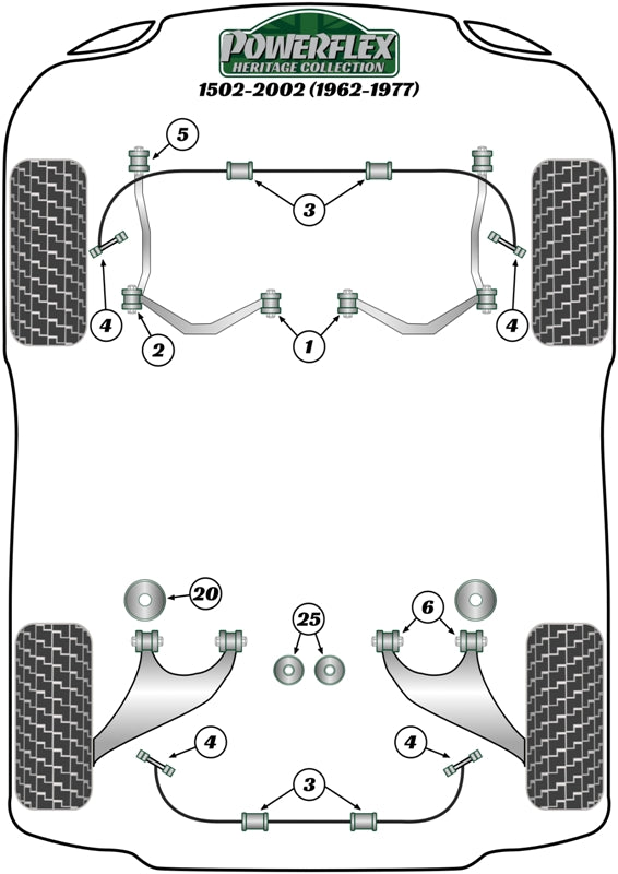 BMW Rear Trailing Arm Bush Adjustable
