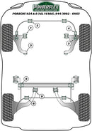 Porsche 924 and S , 944  Front Anti Roll Bar To End Link 22mm