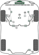 Lancia Delta 1600 GT & HF Turbo 2WD (1986-1992) Front Wishbone Bush