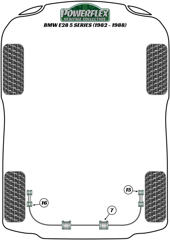 BMW Front Anti Roll Bar Mounting 27mm